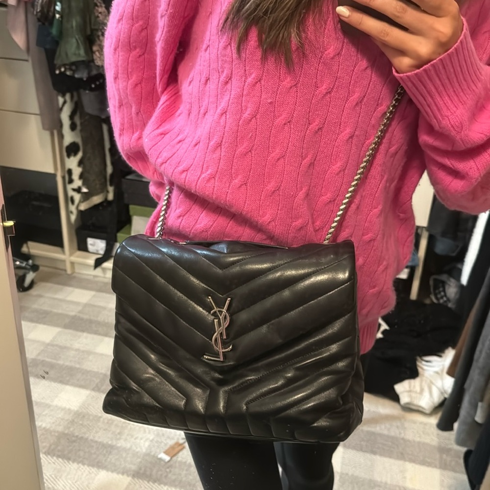 Saint Laurent Loulou bag medium leather